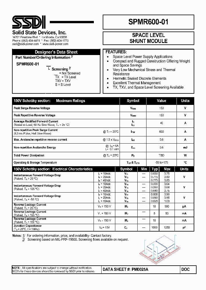 SPMR600-01_1737960.PDF Datasheet