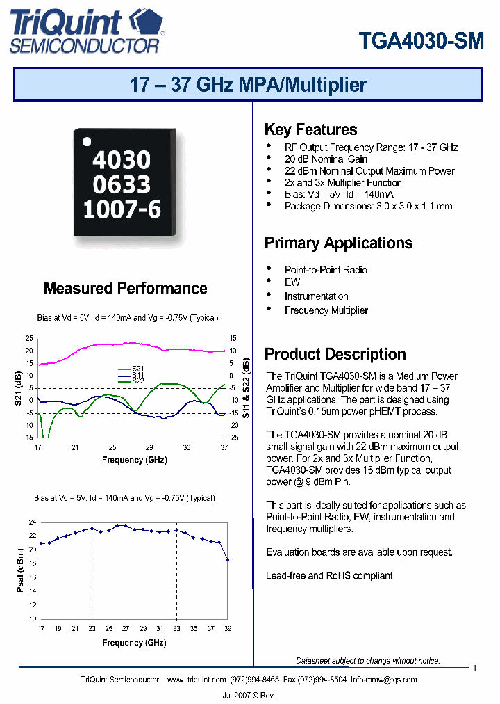 TGA4030-SM_1437841.PDF Datasheet