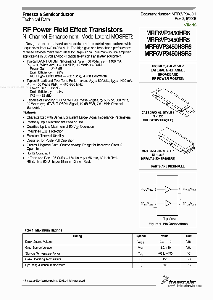 MRF6VP3450HR5_1743663.PDF Datasheet