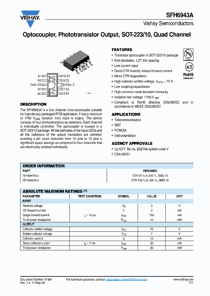 SFH6943A-2T_1475646.PDF Datasheet