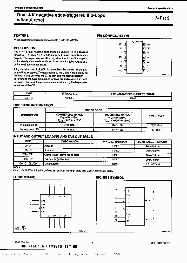 I74F113N-B_1485750.PDF Datasheet