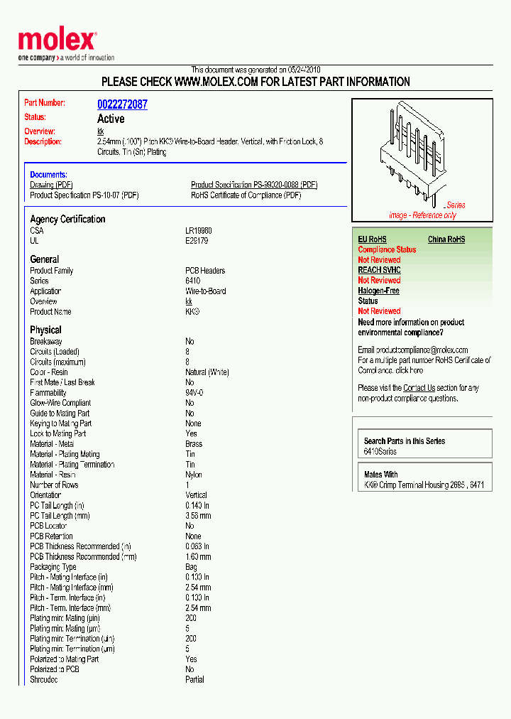 22-27-2087_1783333.PDF Datasheet