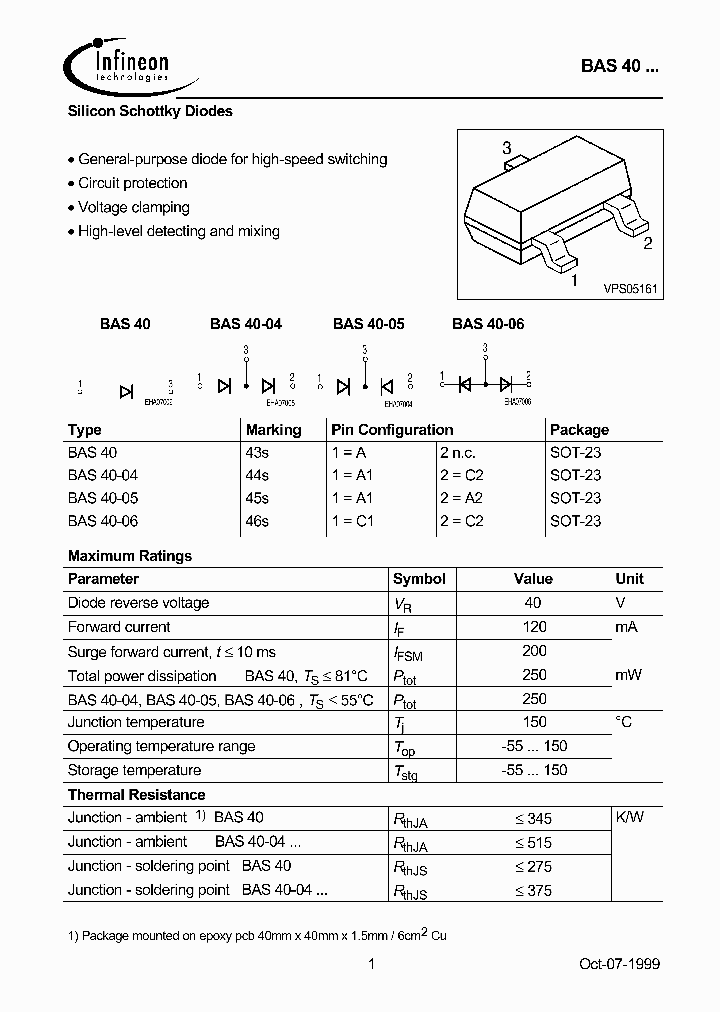 BAS40-06_1519923.PDF Datasheet