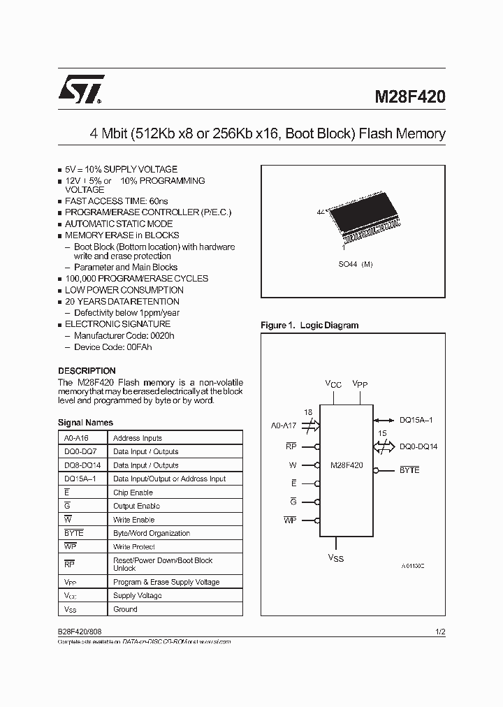 M28F420_1538861.PDF Datasheet
