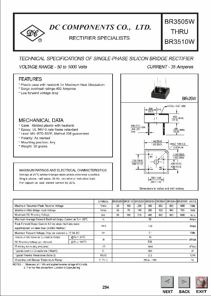 BR3505W_1546547.PDF Datasheet