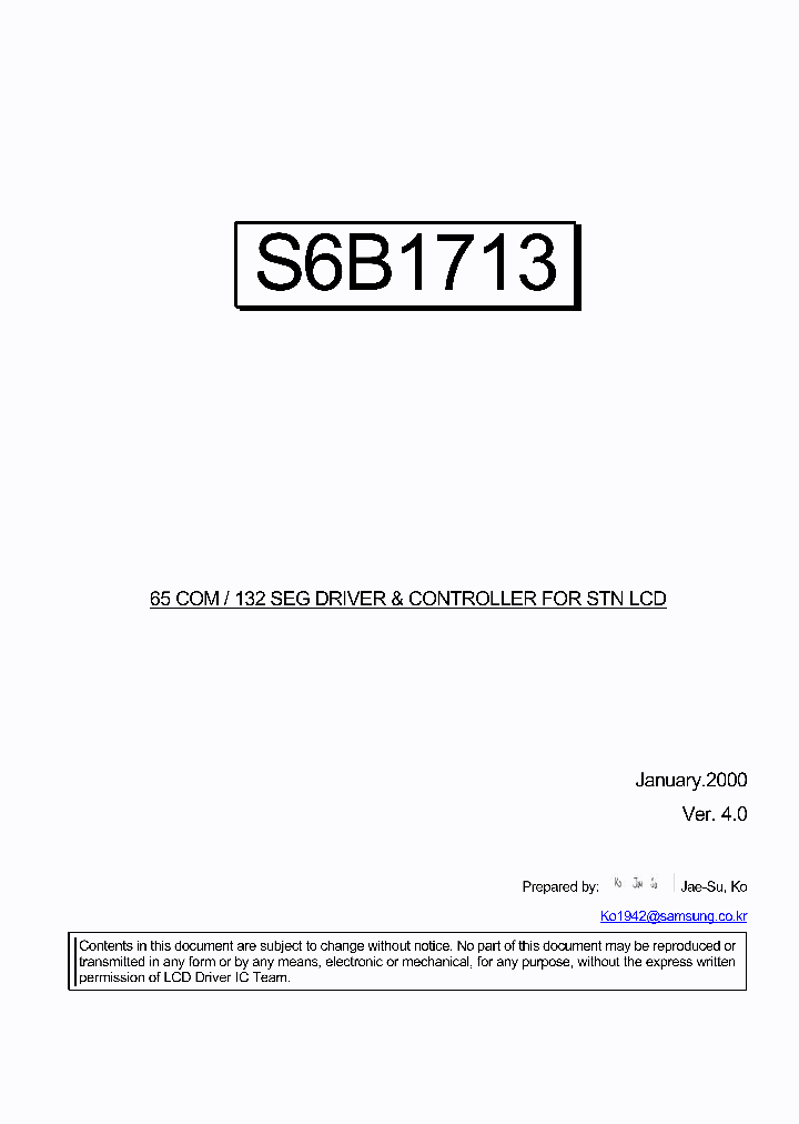 S6B1713A01-XXX0_1800567.PDF Datasheet