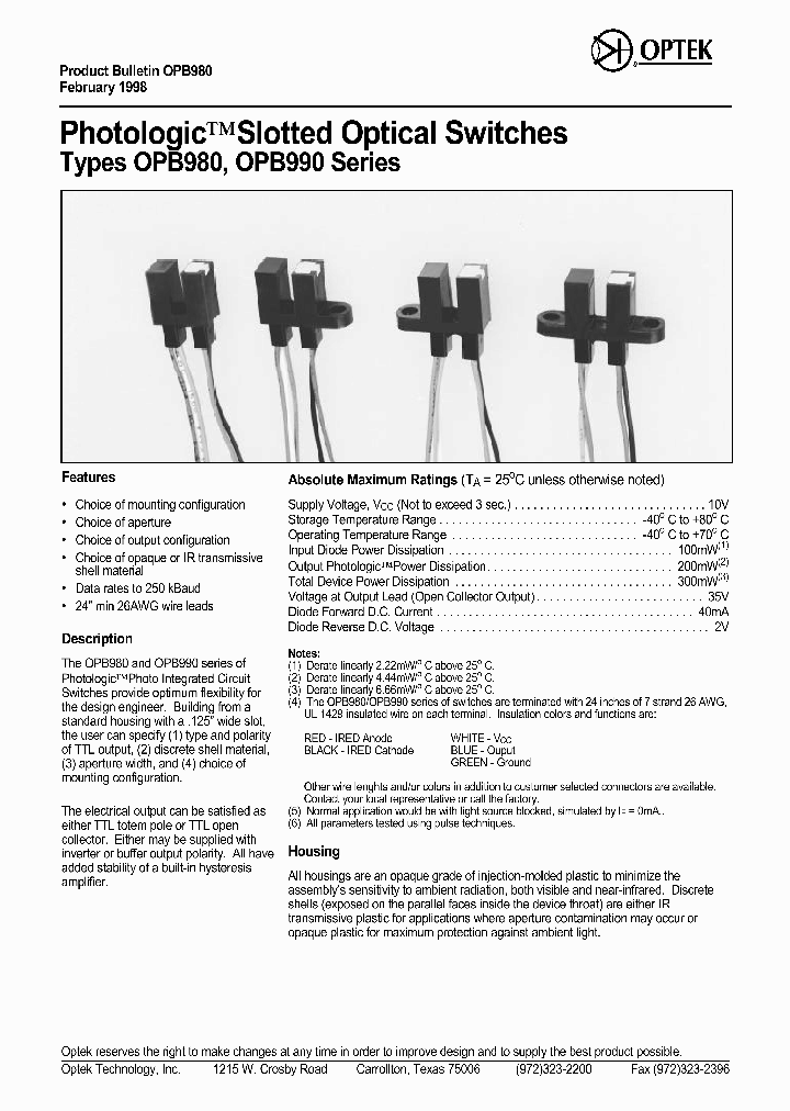 OPB992L55_1554862.PDF Datasheet