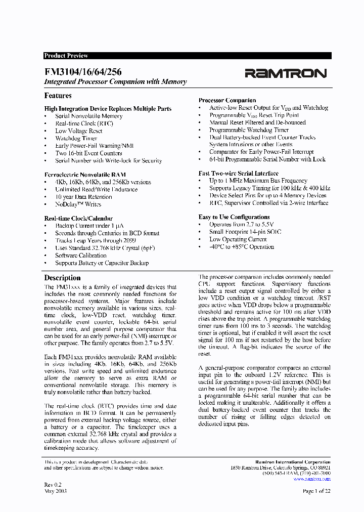 FM3104-S_1613327.PDF Datasheet