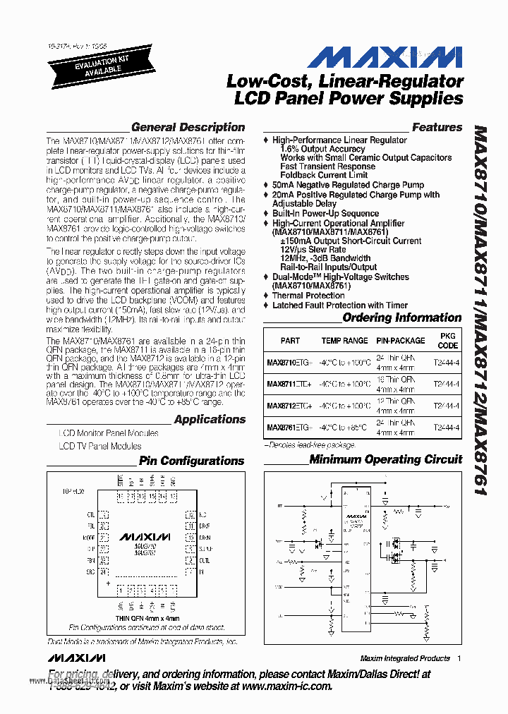 MAX8761_1828928.PDF Datasheet