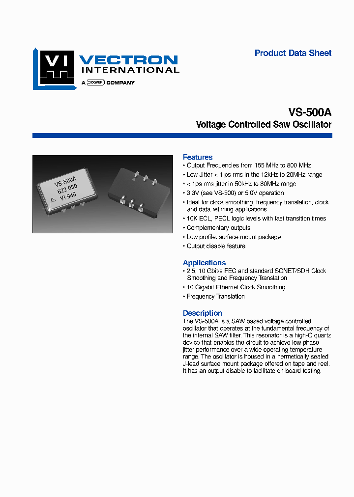 VS-500A_1654787.PDF Datasheet