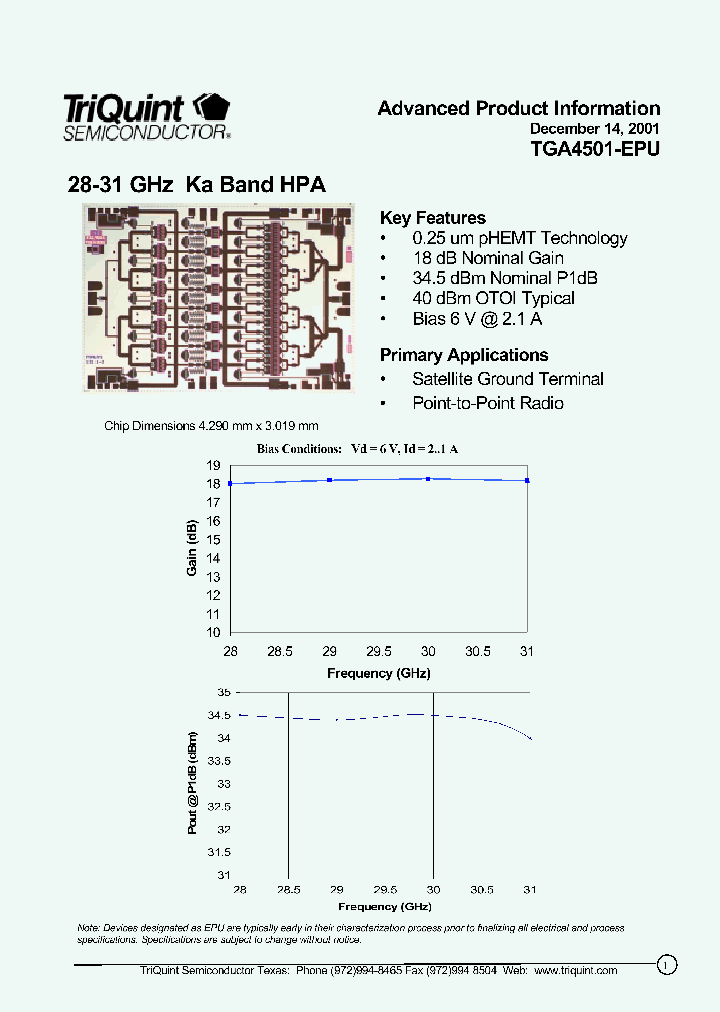 TGA4501-EPU_1673816.PDF Datasheet