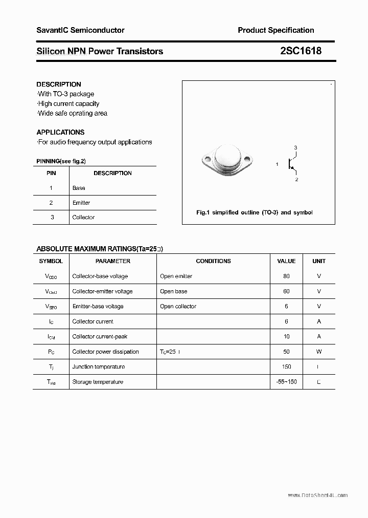 2SC1618_1845960.PDF Datasheet