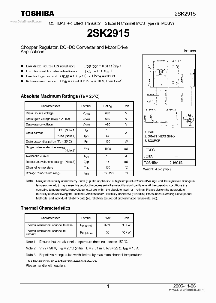 2SK2915_1846217.PDF Datasheet