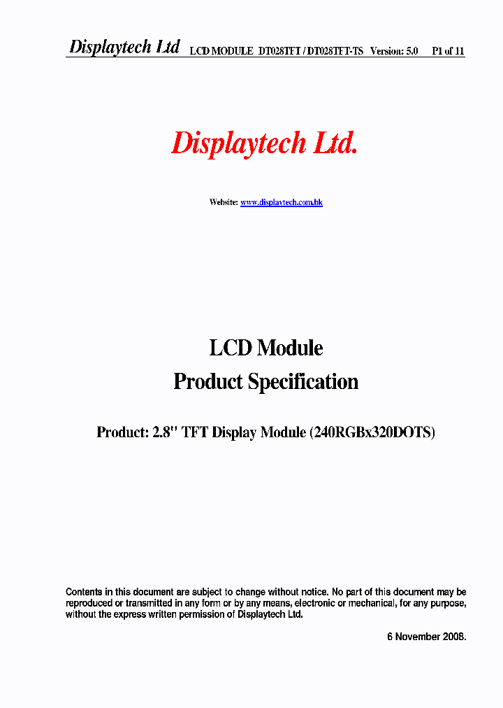 SDT028TFT_1690737.PDF Datasheet