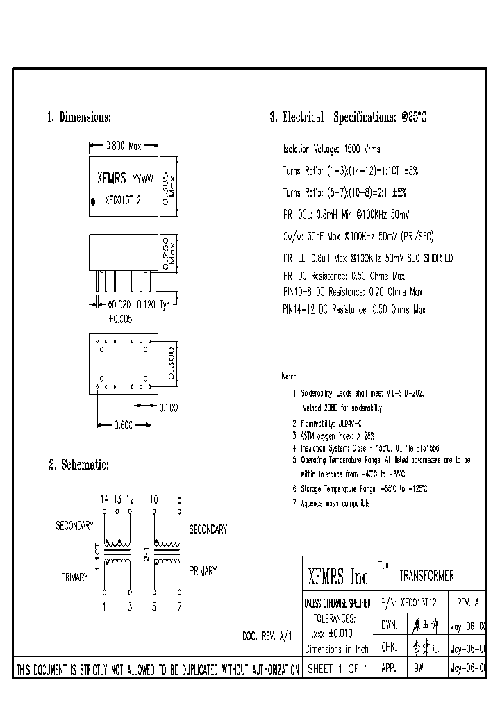 XF0013T12_1882578.PDF Datasheet