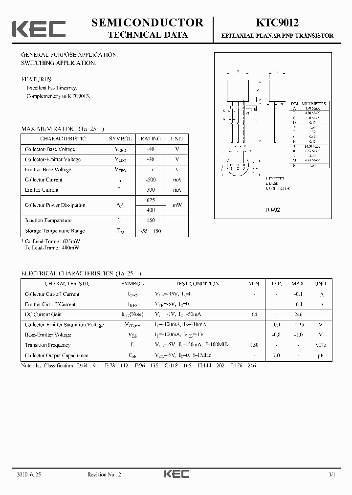KTC901210_1895519.PDF Datasheet