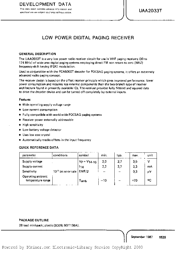 UAA2033T_1701040.PDF Datasheet