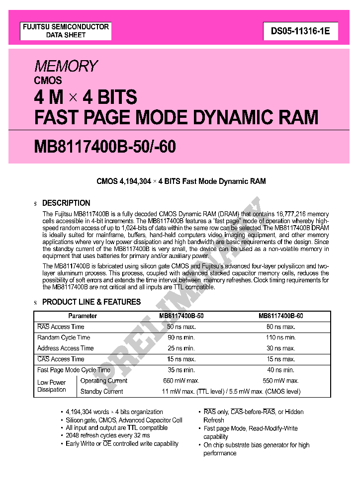 MB8117400B-50_1748965.PDF Datasheet