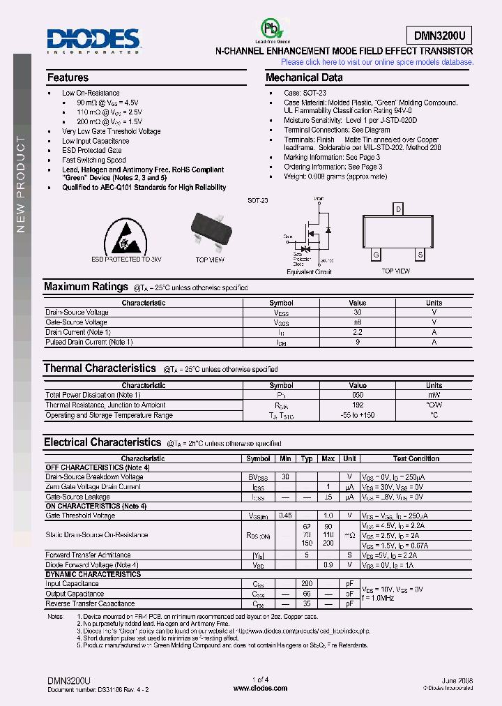 DMN3200U-7_1765590.PDF Datasheet