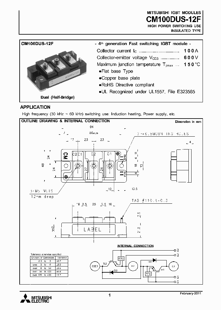 CM100DUS-12F11_1906270.PDF Datasheet