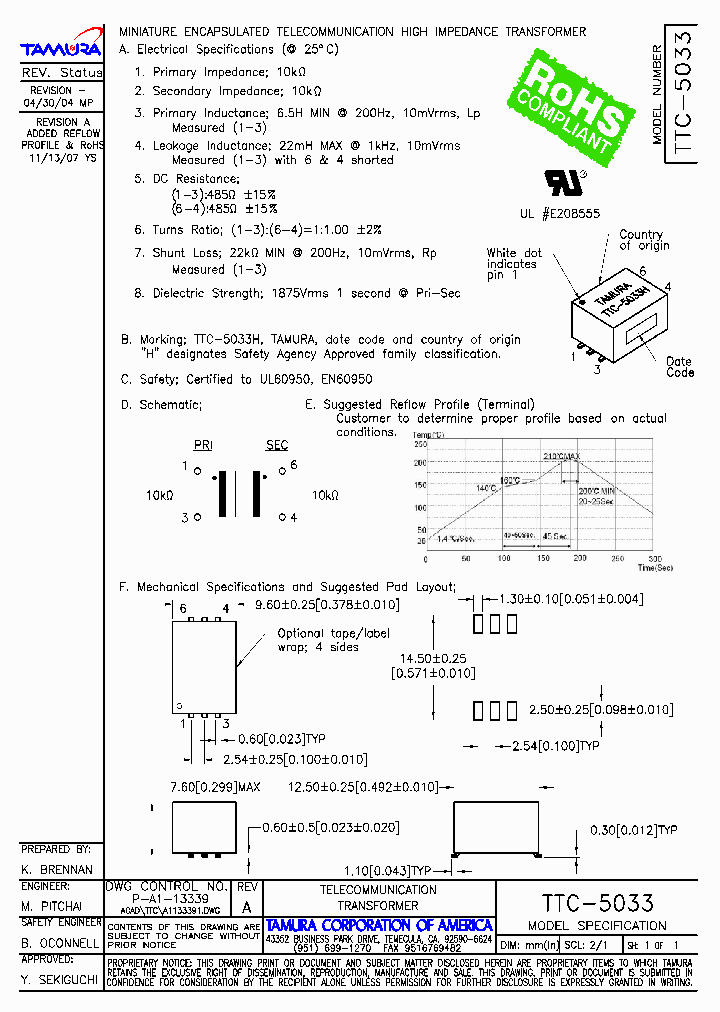 TTC-5033_1833250.PDF Datasheet