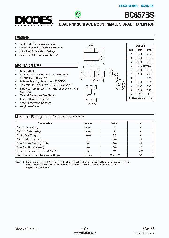 BC857BS-7-F_1917322.PDF Datasheet