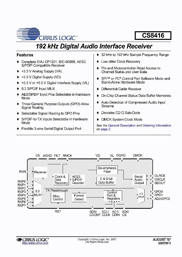 CS8416-DNZ_1839293.PDF Datasheet