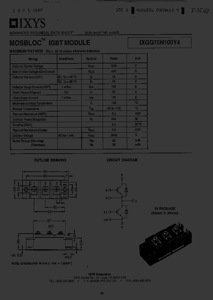IXGQ75N100Y4_1858726.PDF Datasheet