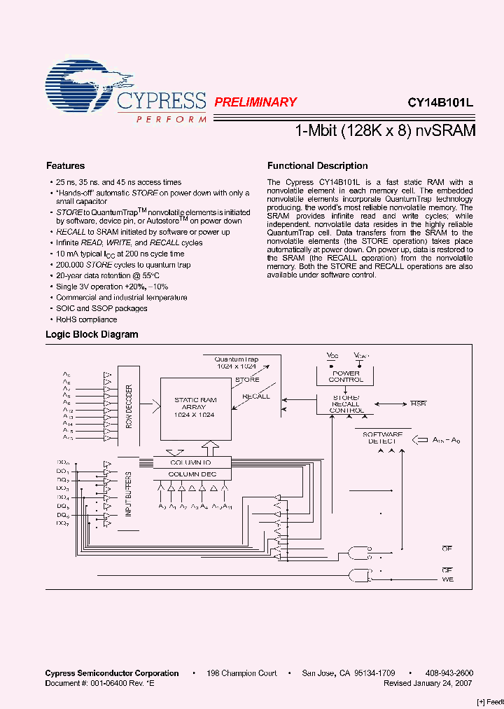 CY14B101L-SZ25XCT_1869768.PDF Datasheet