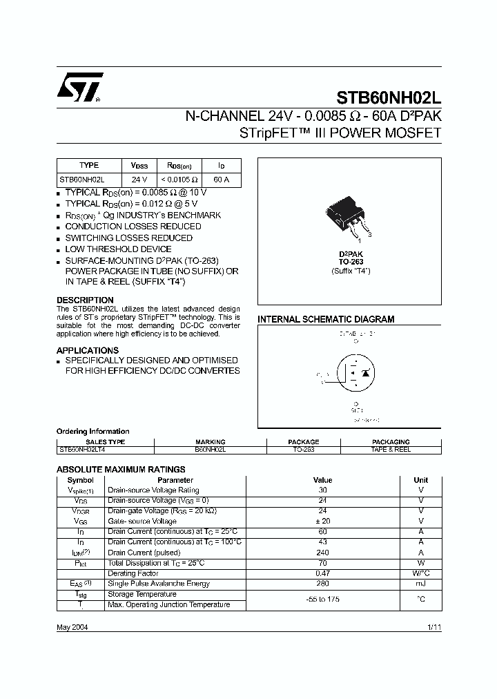 STB60NH02LT4_1954309.PDF Datasheet