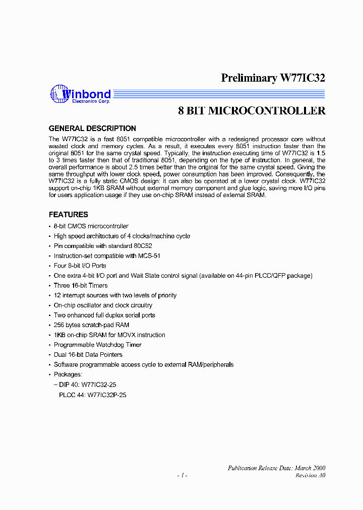 W77IC32P-25_1930176.PDF Datasheet