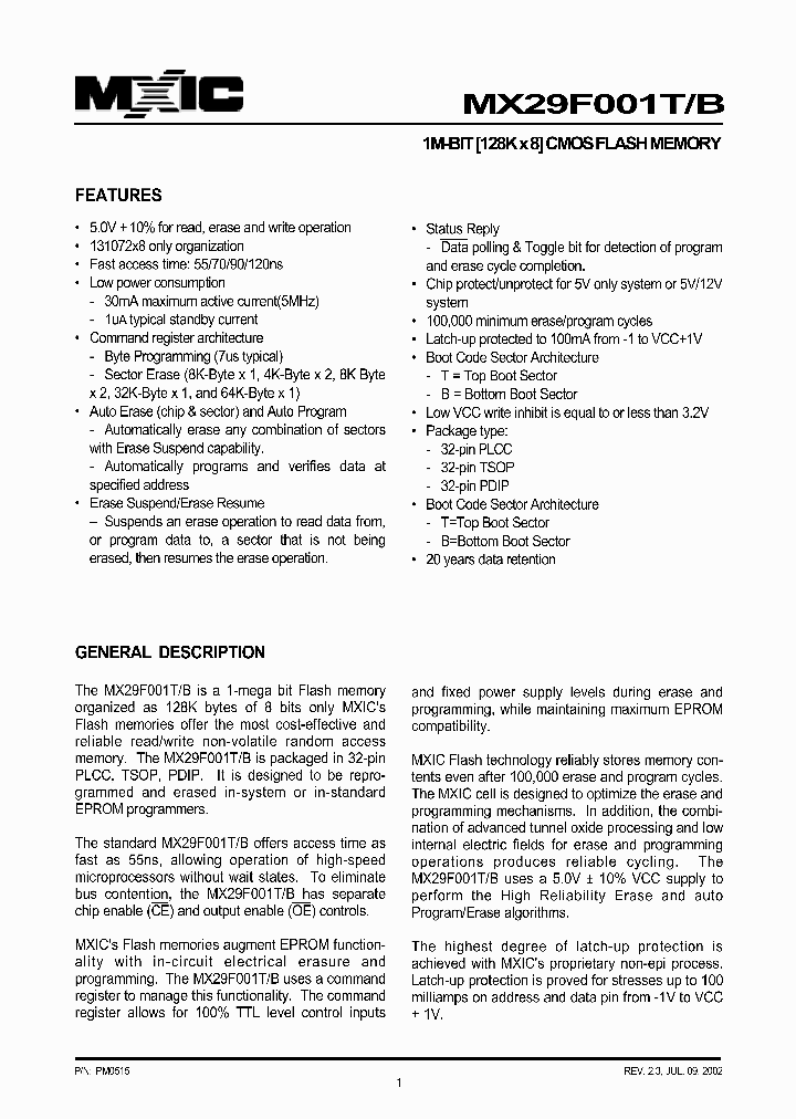 MX29F001TPI-70_1937863.PDF Datasheet