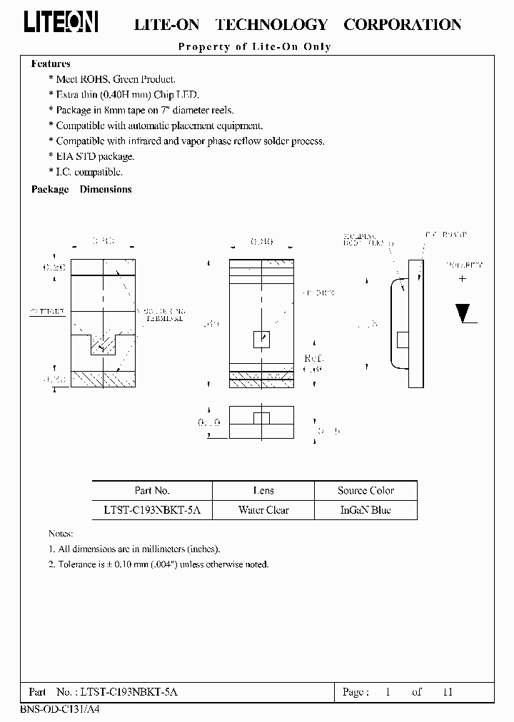 LTST-C193NBKT-5A_1938905.PDF Datasheet