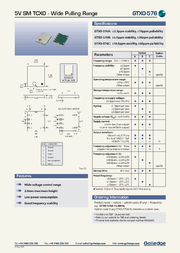 GTXO-576A_1939822.PDF Datasheet
