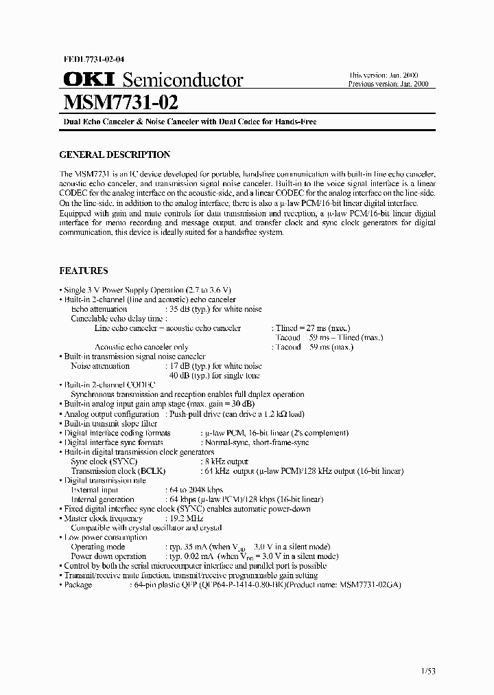 MSM7731-02_1944031.PDF Datasheet