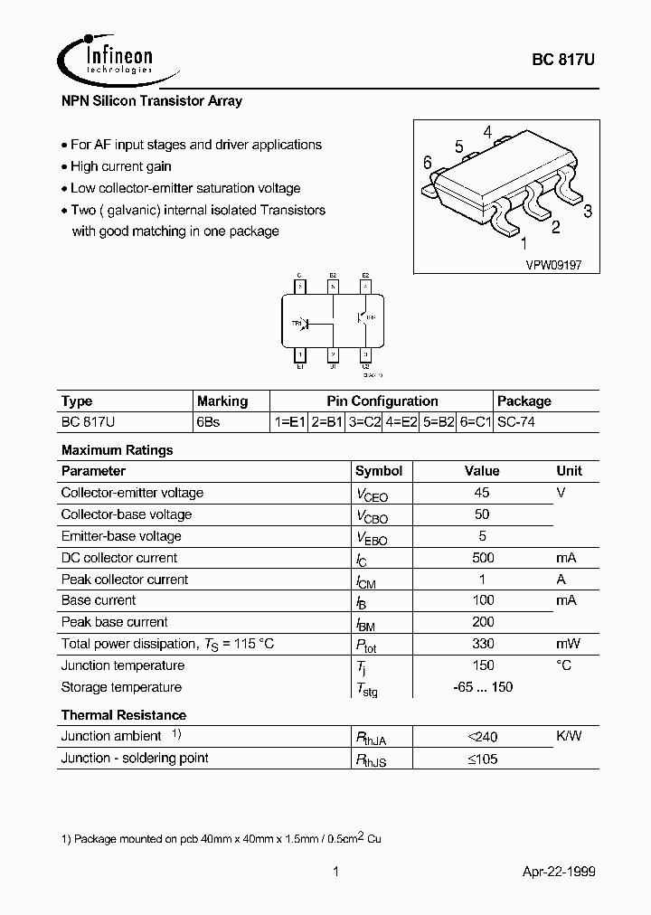 BC817U_1951806.PDF Datasheet