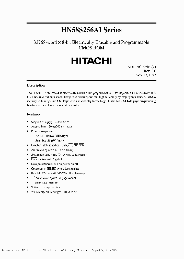 HN58S256ATI-20_1964799.PDF Datasheet