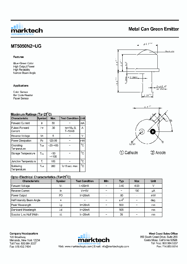 MT5050N2-UG_1981828.PDF Datasheet