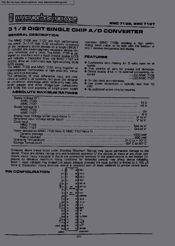 MMC7106_1985332.PDF Datasheet