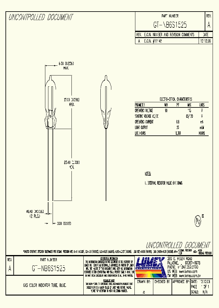 GT-NB6S1525_1987657.PDF Datasheet