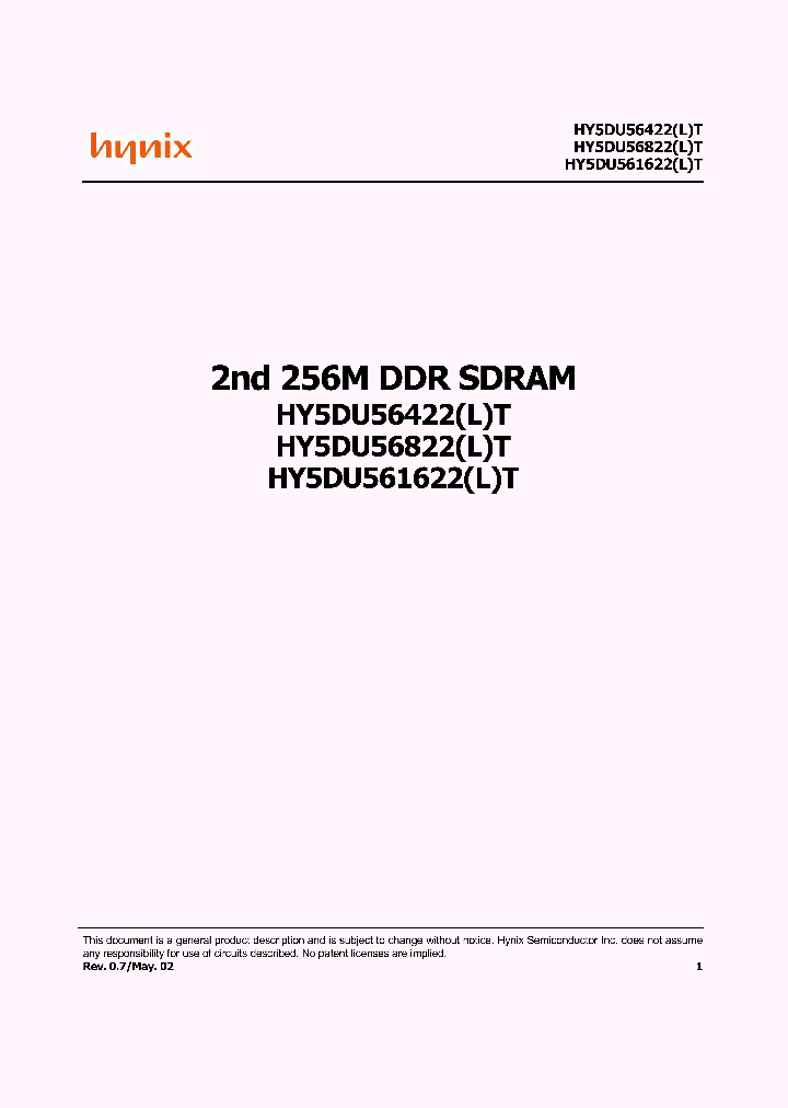 HY5DU56422LT-H_2001805.PDF Datasheet