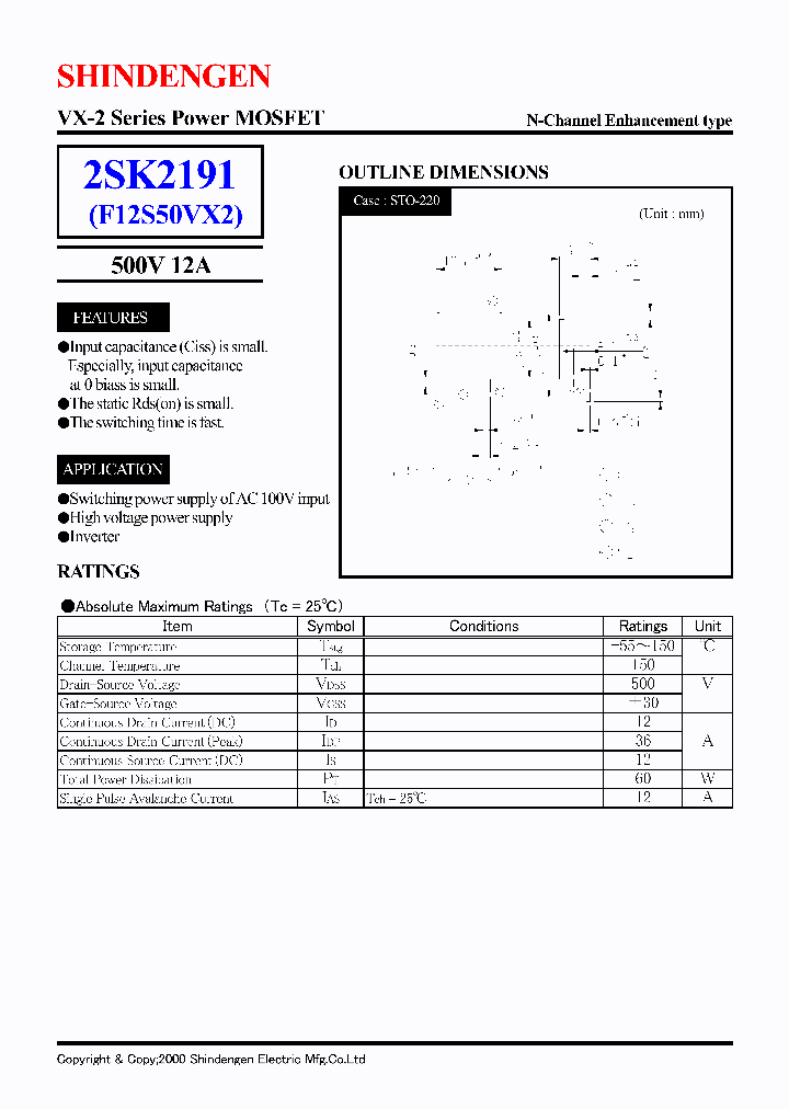 2SK2191_2015223.PDF Datasheet