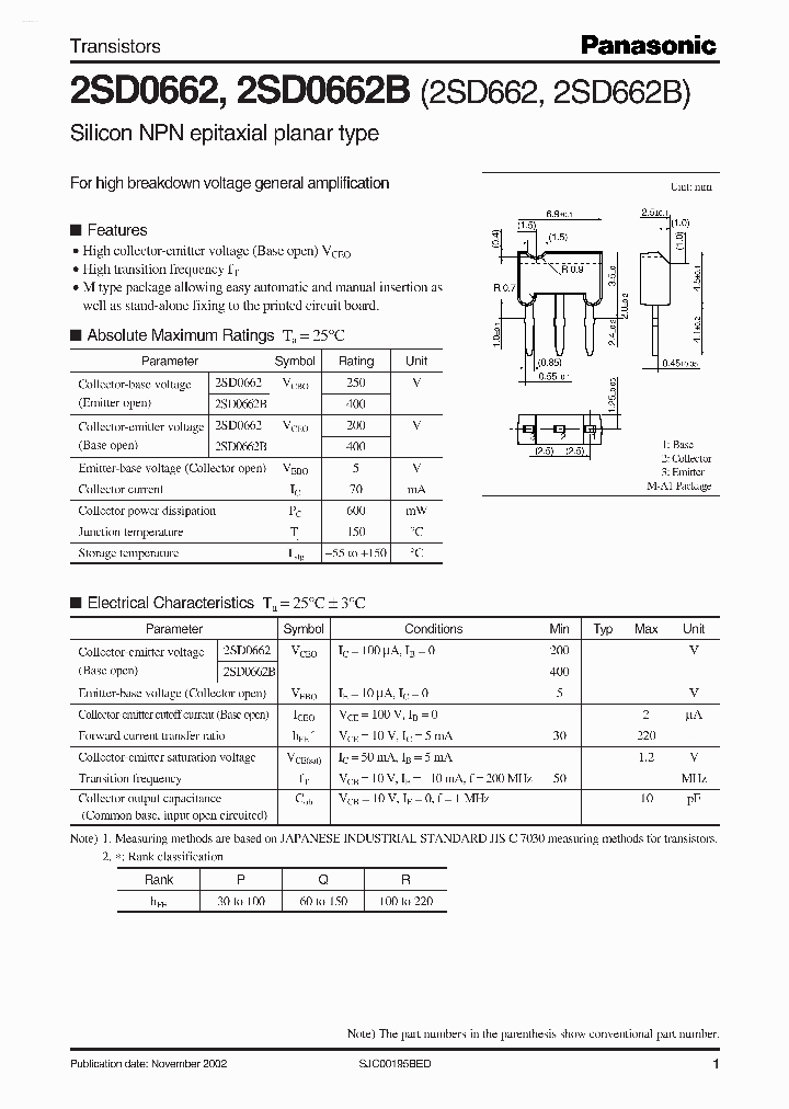 2SD0662_2015702.PDF Datasheet