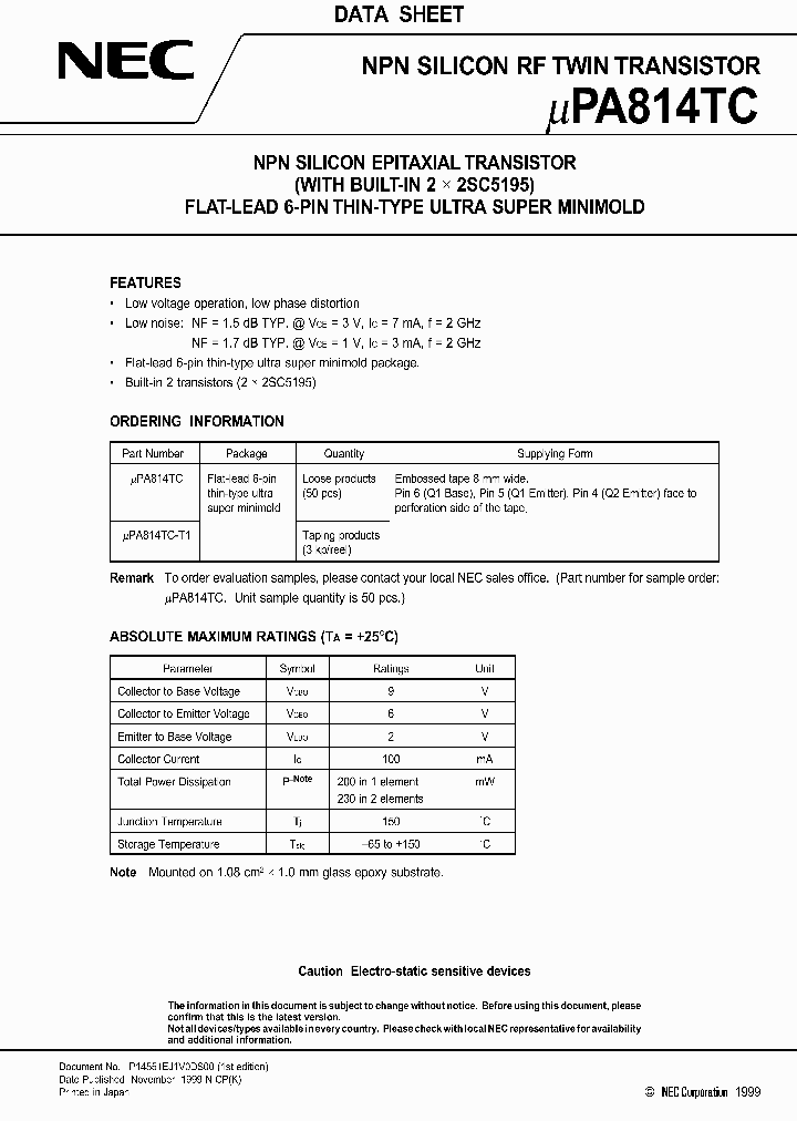 UPA814TC_2020913.PDF Datasheet