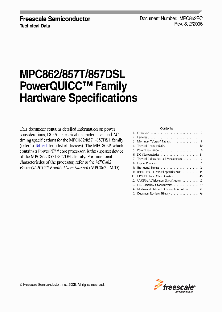 MPC862_2021421.PDF Datasheet