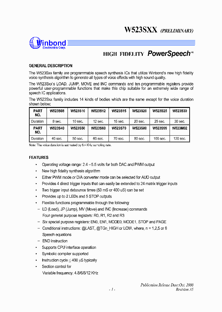 W523M02_2028402.PDF Datasheet