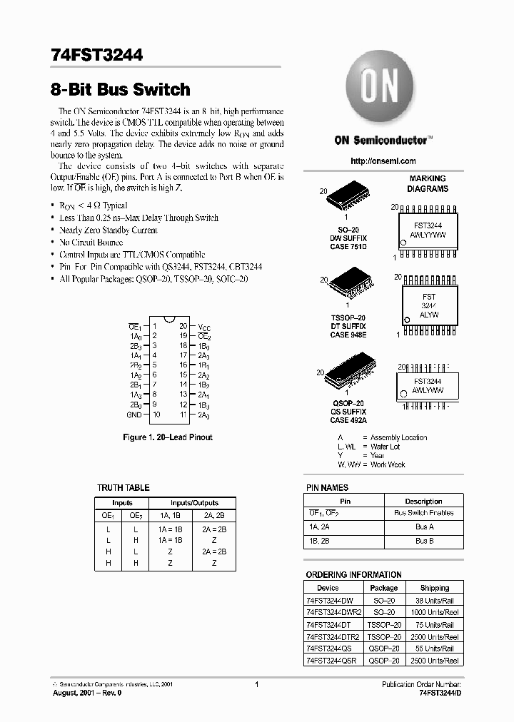 74FST3244-D_2037363.PDF Datasheet