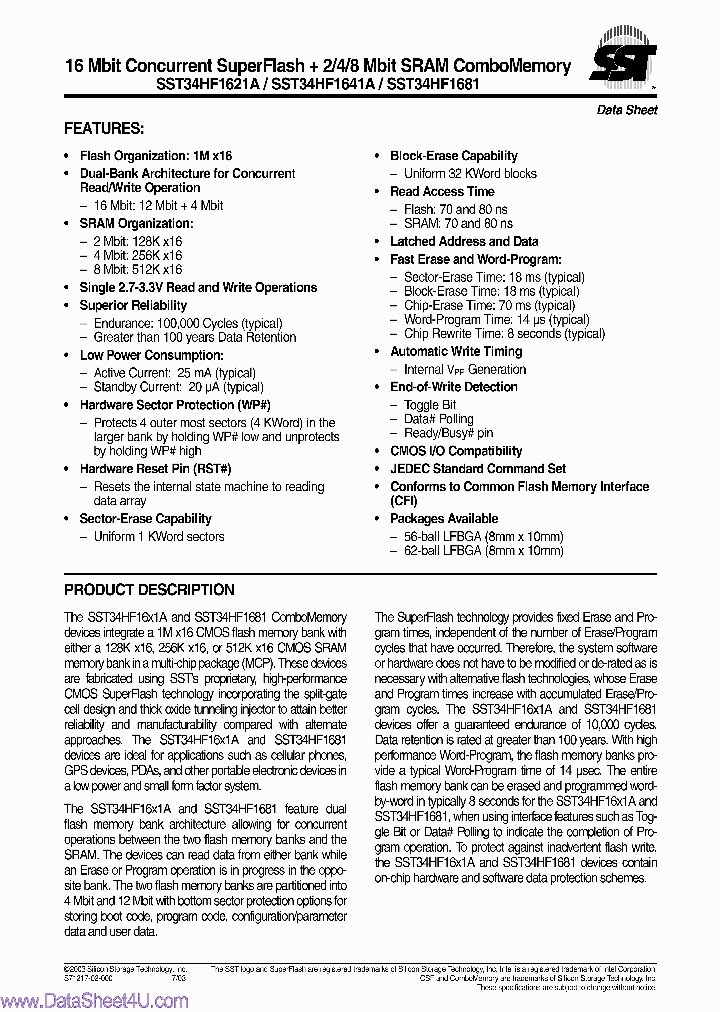 SST34HF1621A_2037077.PDF Datasheet