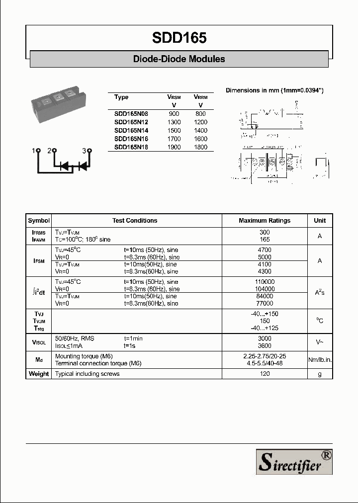 SDD165N18_2045507.PDF Datasheet