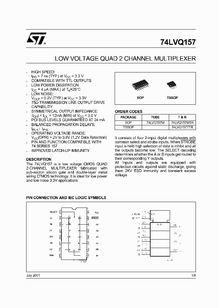 74LVQ157M_2080711.PDF Datasheet